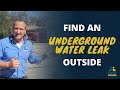 How to find an Underground Water Leak?