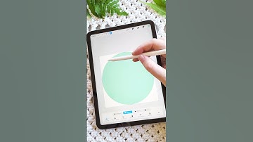 How to create a scallop guide in Procreate for designing seamless repeat patterns #patterndesign