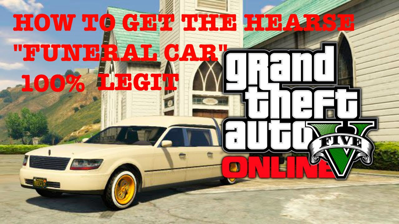GTA V Online Super Rare Car Hearse Location Guide 100 (Funeral Car