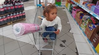 Elif Ile A101 Sek Sek Halı Alışverişi , Eğlenceli Alışveriş Vlog Videosu