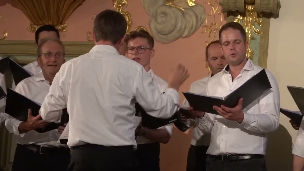 Männerchor "All my sins been taken away"