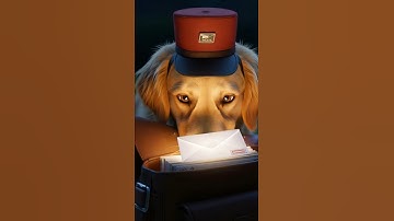 The Dog Postman – A Silent Letter That Changed Everything 🐾 #viralshorts #cat #story #shorts #ai