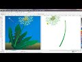 Corel Draw. Рисуем одуванчик