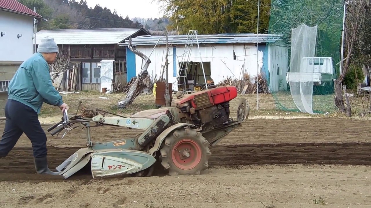 ヤンマー耕運機　YC5-G 動作品 楽天市場】ヤンマー YANMAR ミニ耕運機 耕うん機 管理機