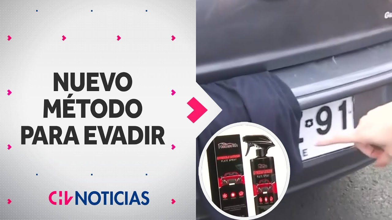 USAN LACA ESPECIAL que oculta patentes: Nuevo método para evadir se descubrió en una fiscalización