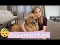 PREPARING TO FAINT - What I Do After my Service Dog Alerts (& fainting on camera w/ dog responding)