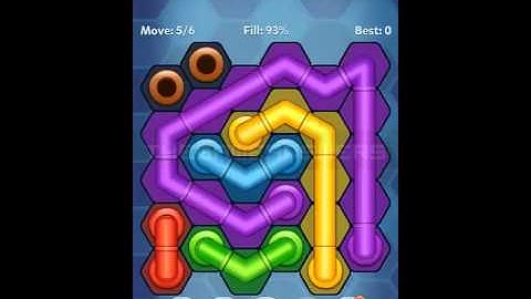 Pipe Lines Hexa Starter Level 91-100 Solution