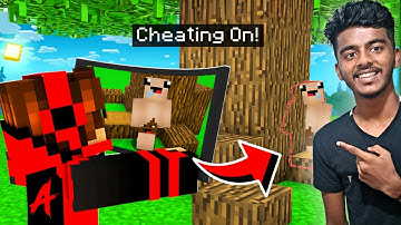 Minecraft But Using Security Cameras To Cheat In Hide And Seek in Tamil | Minecraft Mods || Tamil
