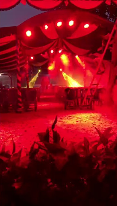 Lighting  Tenda Party Sangat Keren