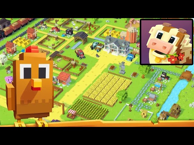 Jogo de Fazenda e Criar Animais Para Celular Fazenda Farm Android ios  Gameplay 