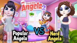 My Talking Angela 2, Popular Angela VS Nerd Angela, miss Angela party, Cosplay