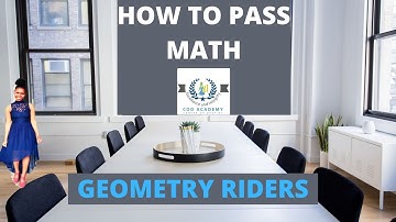 EUCLIDEAN GEOMETRY:  RIDERS