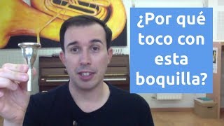 Por qué toco mis tubas con la boquilla Helleberg 120 S