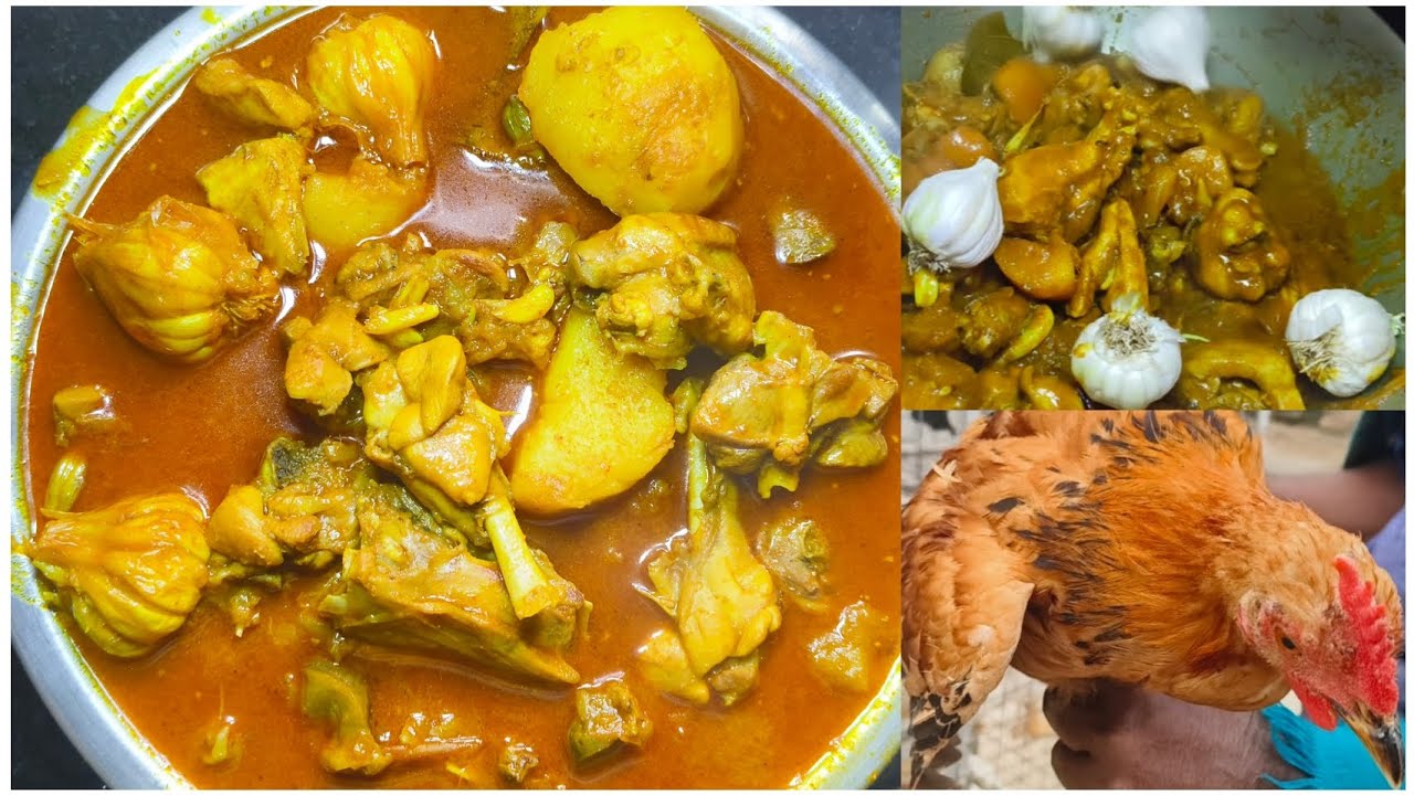 অসাধারণ স্বাদে দেশি মুরগির পাতলা ঝোল রান্না। Desi Chicken Curry Recipe 