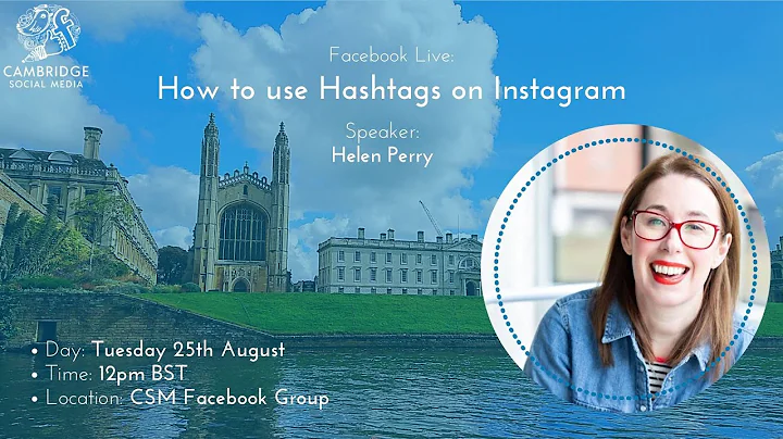 How to use Hashtags on Instagram with Helen Perry