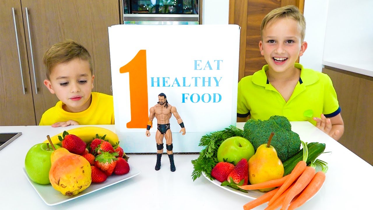 ⁣يتعلم فلاد ونيكي تناول الطعام الصحي وممارسة الرياضة