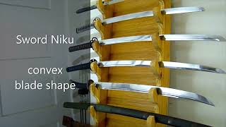 Sword Niku (convex blade shape)