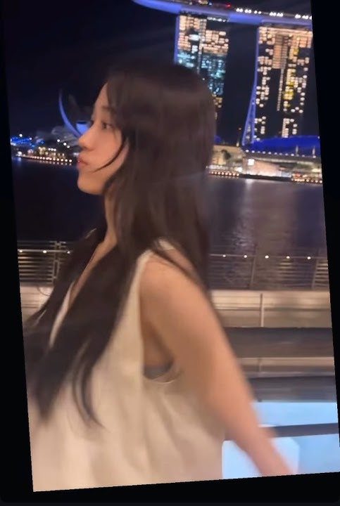 Roh Yoon Seo in SINGAPORE🇸🇬 #rohyoonseo #travel #singapore #kactress #marinabaysands #노윤서