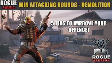 HOW TO WIN ATTACKING ROUNDS - 5 TIPS TO IMPROVE YOUR OFFENCE (Rogue Company - Guides and Tips)