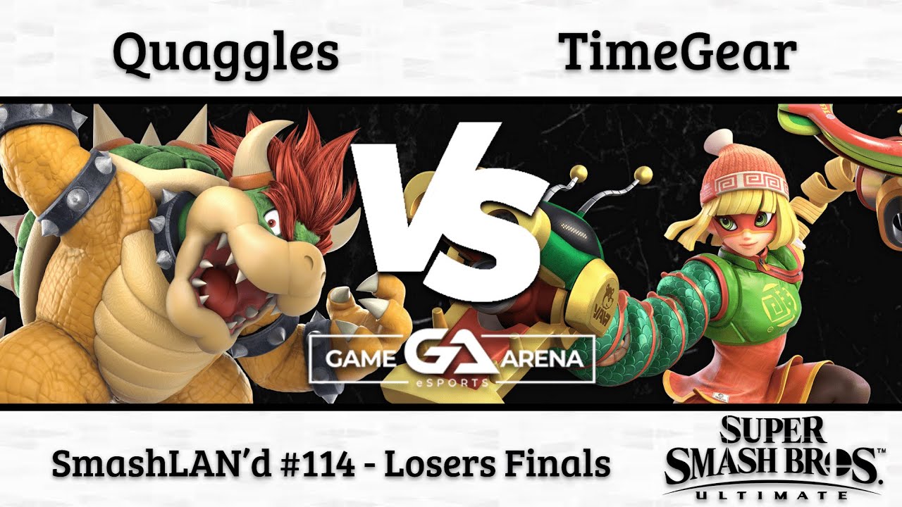 SmashLAN'd 114: Quaggles (Bowser) vs. TimeGear (Min Min) - Losers Finals