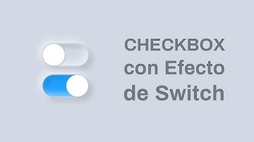 Toggle Switch Using HTML and CSS - Interruptor CSS HTML  - Como hacer un Checkbox en HTML y CSS