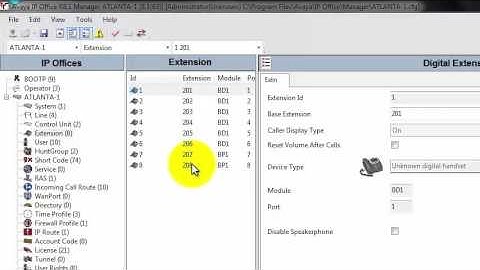 IP Office ExtensionRenumberTool