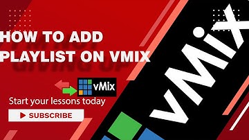 vmix tutorial for beginners || class8 on vmix playlist