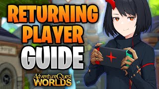 Returning Player Guide AQW