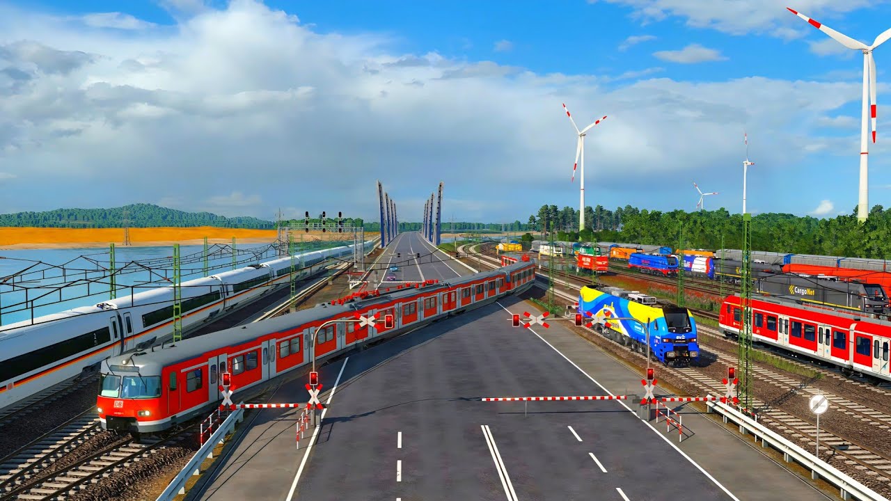 Transport Fever 2: Der Bahnübergang Teil 719