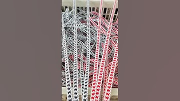 How to mass produce webbing?😍WhatsApp +86 19537363387😍#webbing #Garment #Custom