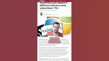 Thumbnail of 👀 Kaspersky Antivirus gets sus 👀