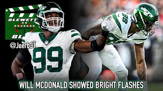 Will McDonald is READY for a Year 2 Leap | NY Jets Film Review | Blewett's Blitz