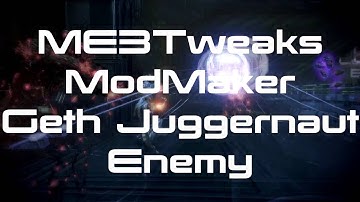 ME3 Geth Juggernaut Enemies