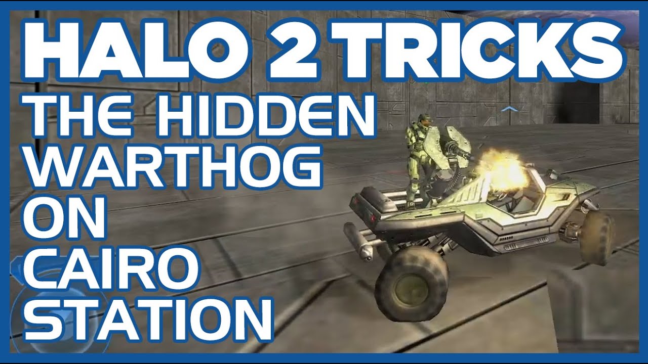 Halo 2 Tricks: MCC - Driving the Hidden Warthog on Cairo Station