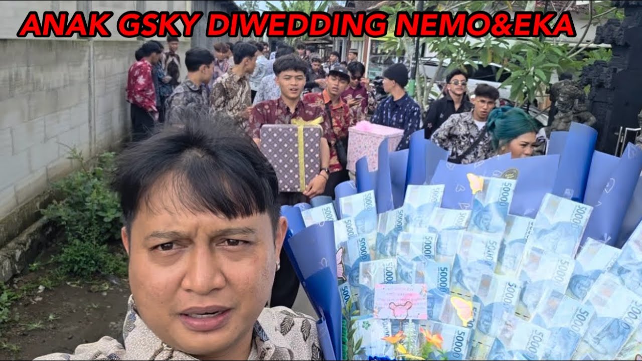 KESERUAN ANAK GSKY DINIKAHAN NEMO&EKA