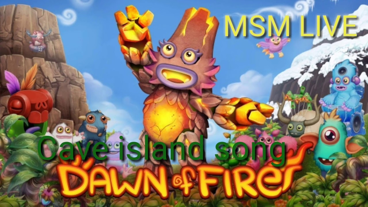 My singing monsters dawn of fire cave island music (Remiks) not my ...