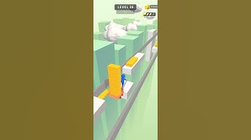Brick Builder Gameplay level 36 TalhaPro Best Hyper Casual Offline Mobile Games Free Games #shorts