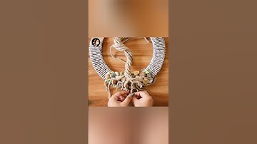 Expensive Look DIY Tree of life Dream catcher in less cost | Wall hanging #shorts #trending