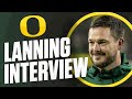 Oregon head coach dan lanning recaps signing day 2023   aydin breland elijah rushing