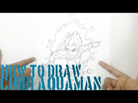 Come disegnare chibi Aquaman | CHIBI Giovedi