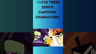 🎭 Can You Guess These 2000s Cartoon Characters? 🔥👀