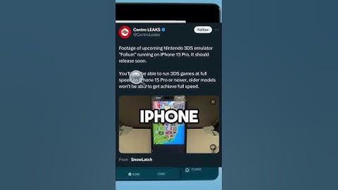 3DS EMULATOR FOR IPHONE?!?! #nintendo