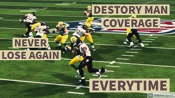 HOW TO BEAT MAN COVERAGE IN MADDEN 21! NEVER BE STOPPED AGAIN...