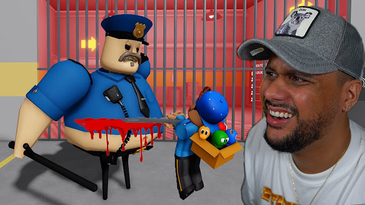 👮NOVO POLICIAL PEIDÃO BARRY NO ROBLOX! BARRY'S PRISON RUN V2!