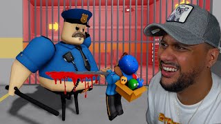 👮NOVO POLICIAL PEIDÃO BARRY NO ROBLOX! BARRY'S PRISON RUN V2!