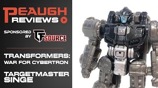 Video Review: Transformers: War for Cybertron SIEGE Targetmaster SINGE