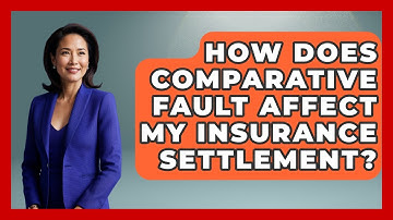 How Does Comparative Fault Affect My Insurance Settlement? - Auto Coverage Explained