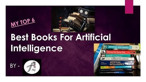 Best Books For Artificial Intelligence 2022 |  Top Artificial Intelligence Books | AI Books
