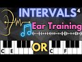 Diatonic Ascending Intervals, Fixed Root - Hands-Free Ear Training 4