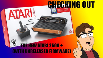 Playing the Atari 2600 PLUS. (New Unreleased Firmware)
